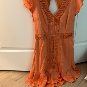Sincerely Jules Medium Orange Sun Dress